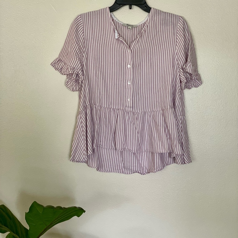 Madewell Peplum Shirt